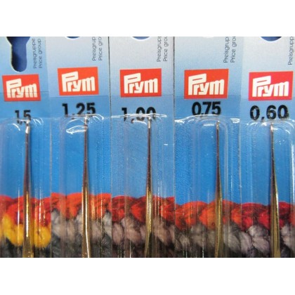 Ganchillos de acero Prym