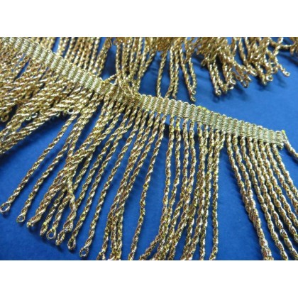 Fleco dorado metalizado