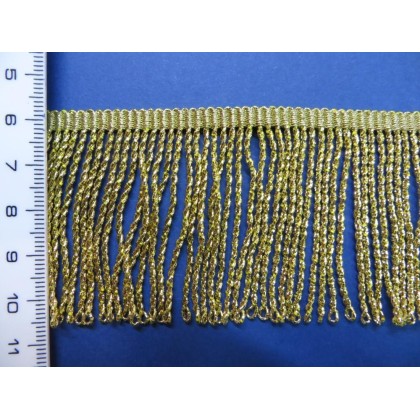 Fleco dorado metalizado