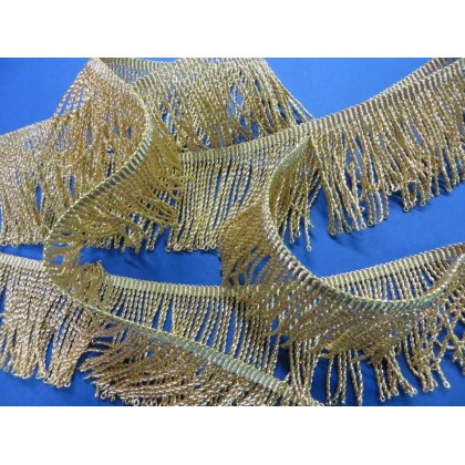 Fleco dorado metalizado