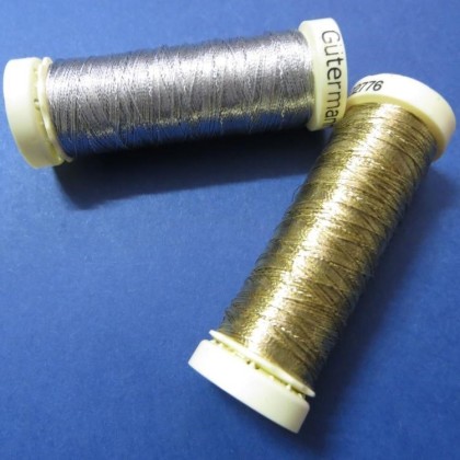 Hilo coser metalizado Güttermann