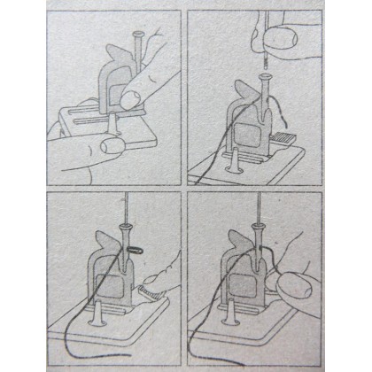 Enhebrador automático