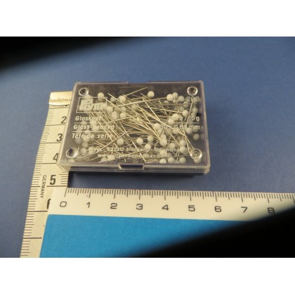 ALFILER MINI Cabeza Cristal Blanco