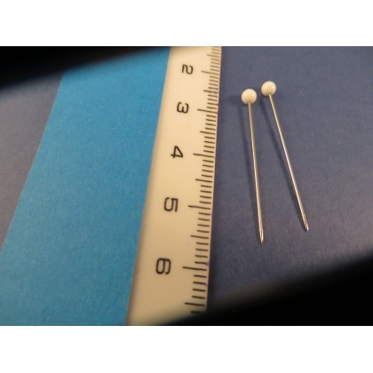 ALFILER MINI Cabeza Cristal Blanco