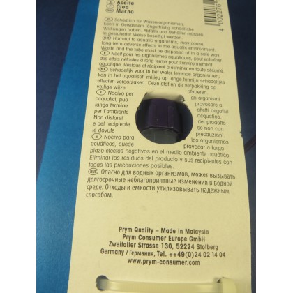Aceite para máquina de coser