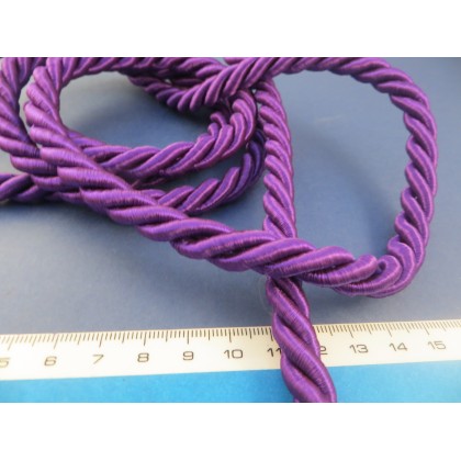 Cordón de seda Rayon 8mm