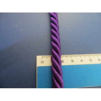 Cordón de seda Rayon 8mm