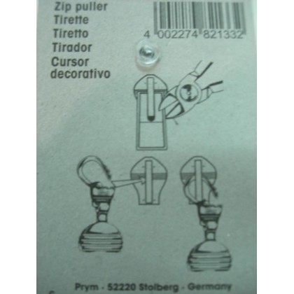 Tirador para cremalleras