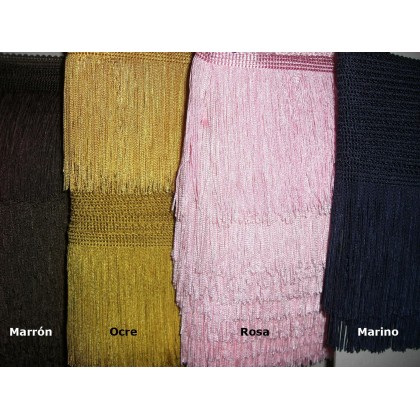 Fleco de seda (rayon) -3'5cm