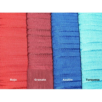 Fleco de seda (rayon) - 15cm