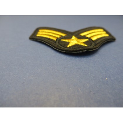 PARCHE MILITAR GALONES-ESTRELLA