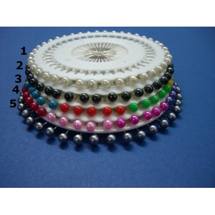 Alfiler corriente de colores