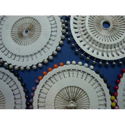 Alfiler corriente de colores