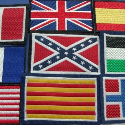 Aplique bandera