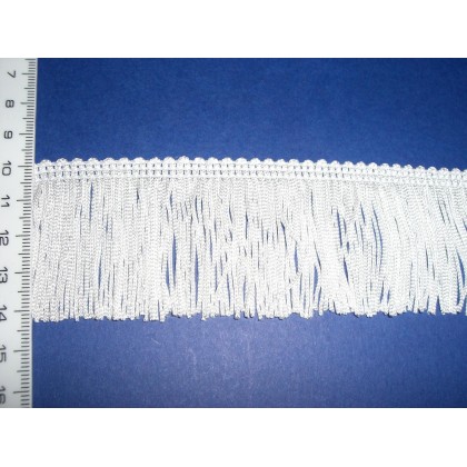 Fleco de seda (rayon) - 4cm