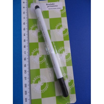 Rotulador permanente negro