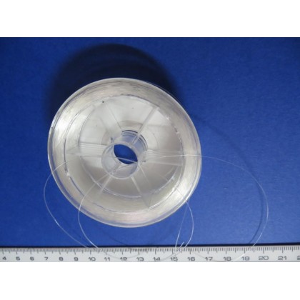 Hilo de nylon transparente